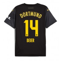 Dres Borussia Dortmund Maximilian Beier #14 Gostujuci 2024-25 Kratak Rukav